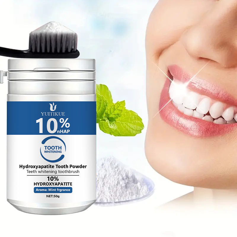 Teeth Whitening Q&M - YUTIKUE 10% nHAP Polvere per denti