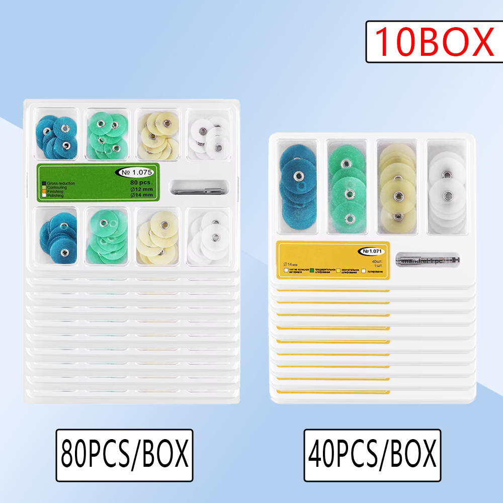 Teeth Whitening Procedure - Kit di 10 Dischi per Finitura