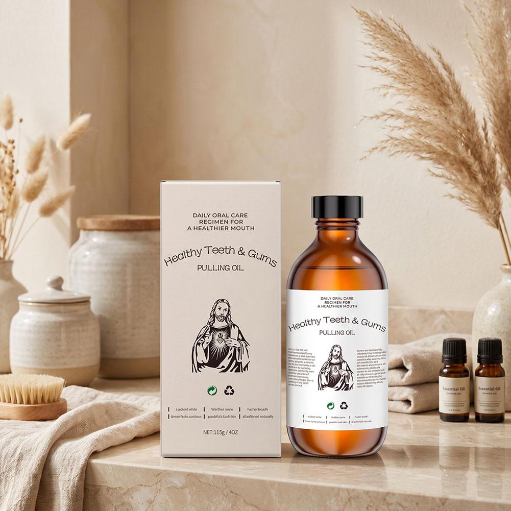 Teeth Whitening With Coconut Oil - Collutorio Oil Pulling alla Menta e