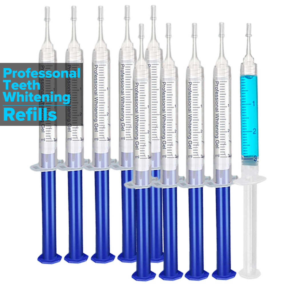Teeth Whitening Q&M - Gel sbiancante per denti Ricarica siringa