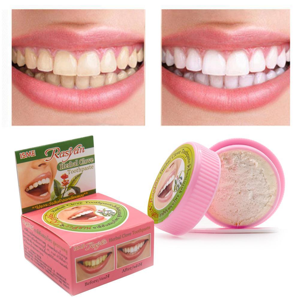 Teeth Whitening Thailand - 1 pz Naturale Rasyan A Base