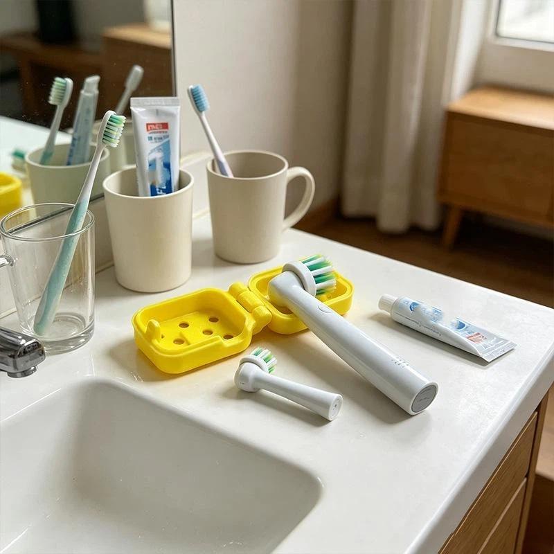 Electric Toothbrush Sonic - Copertura Protettiva in Plastica Impermeabile e