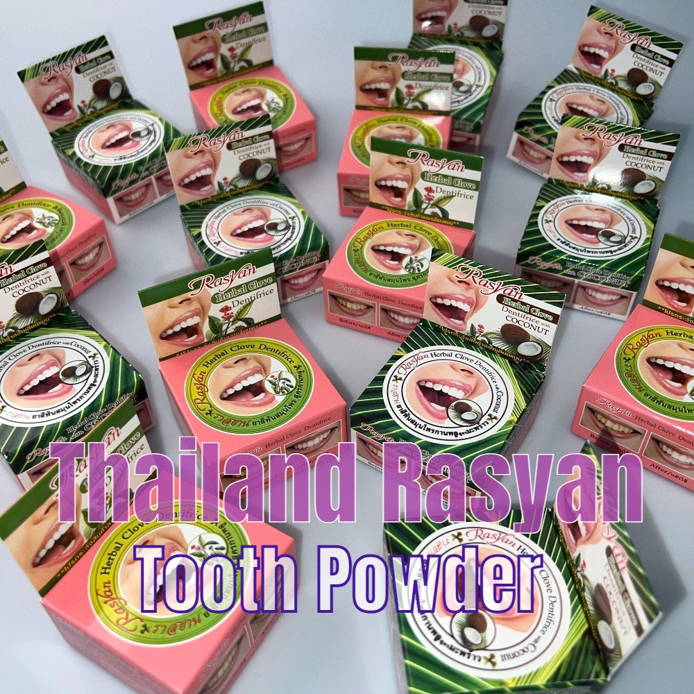 Teeth Whitening Thailand - Polvere Dentifricia Thailandese Rasyan al Chiodi