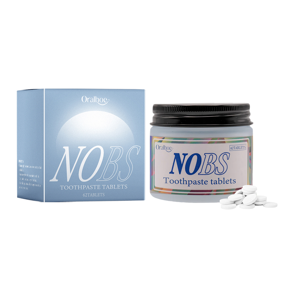 Teeth Whitening With Coconut Oil - Compresse di dentifricio NOBS - Nano