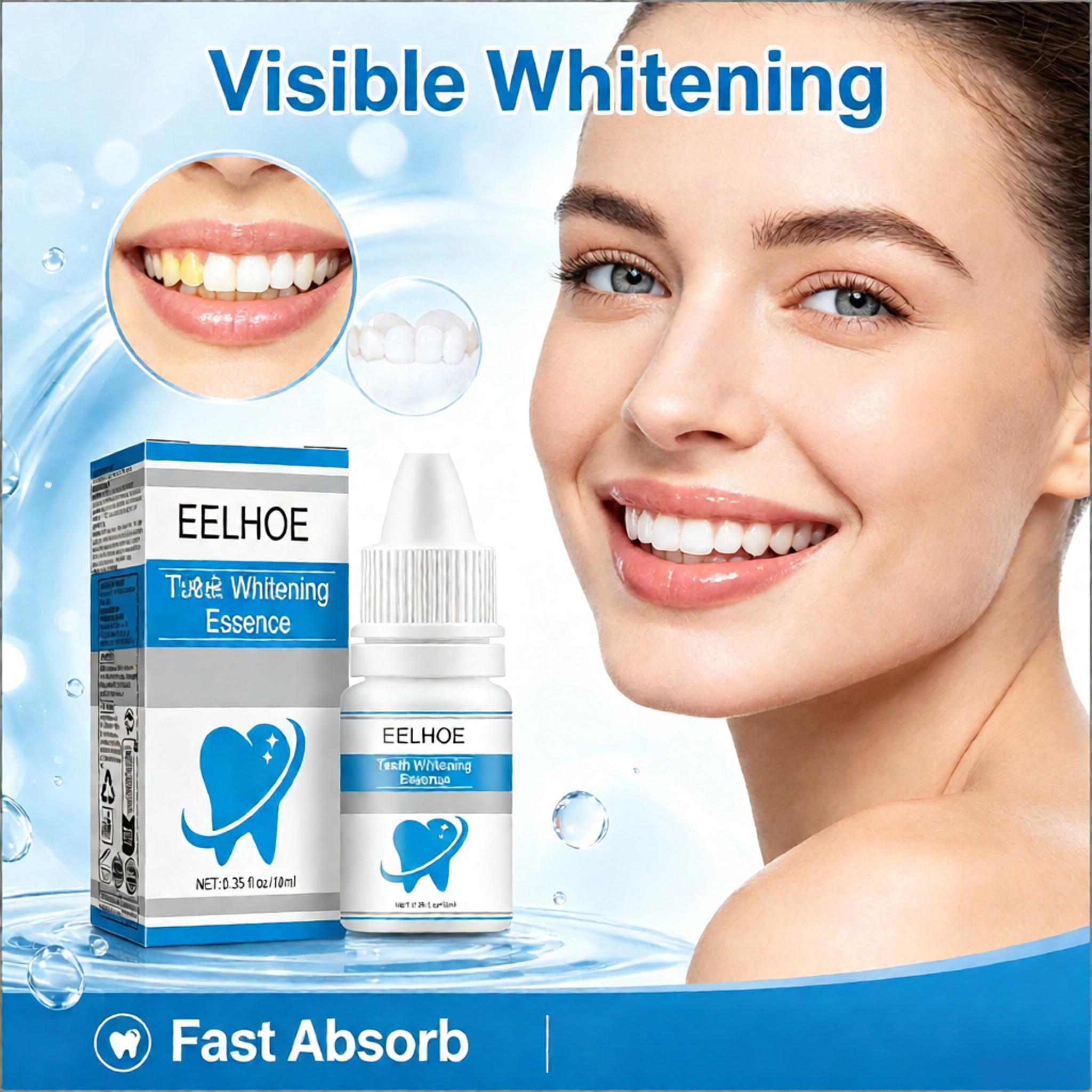 Teeth Whitening Serum - Siero Sbiancante per Denti EELHOE, Rimuove