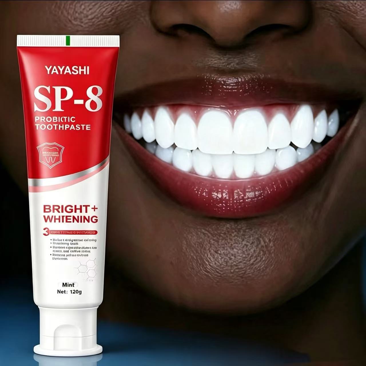 Teeth Whitening Toothpaste - YAYASHI SP-8 Probiotico per lo sbiancamento