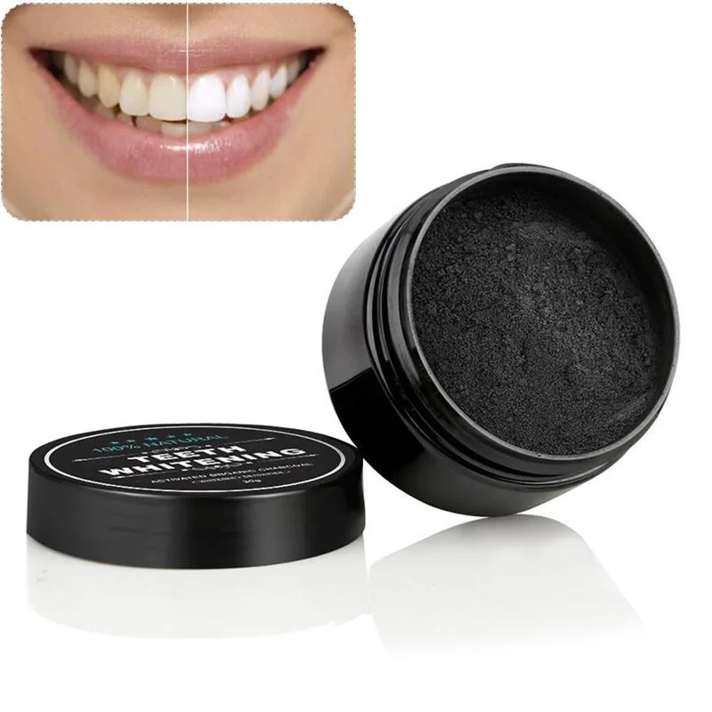 Teeth Whitening Charcoal Powder - Prodotti per lo sbiancamento dei denti