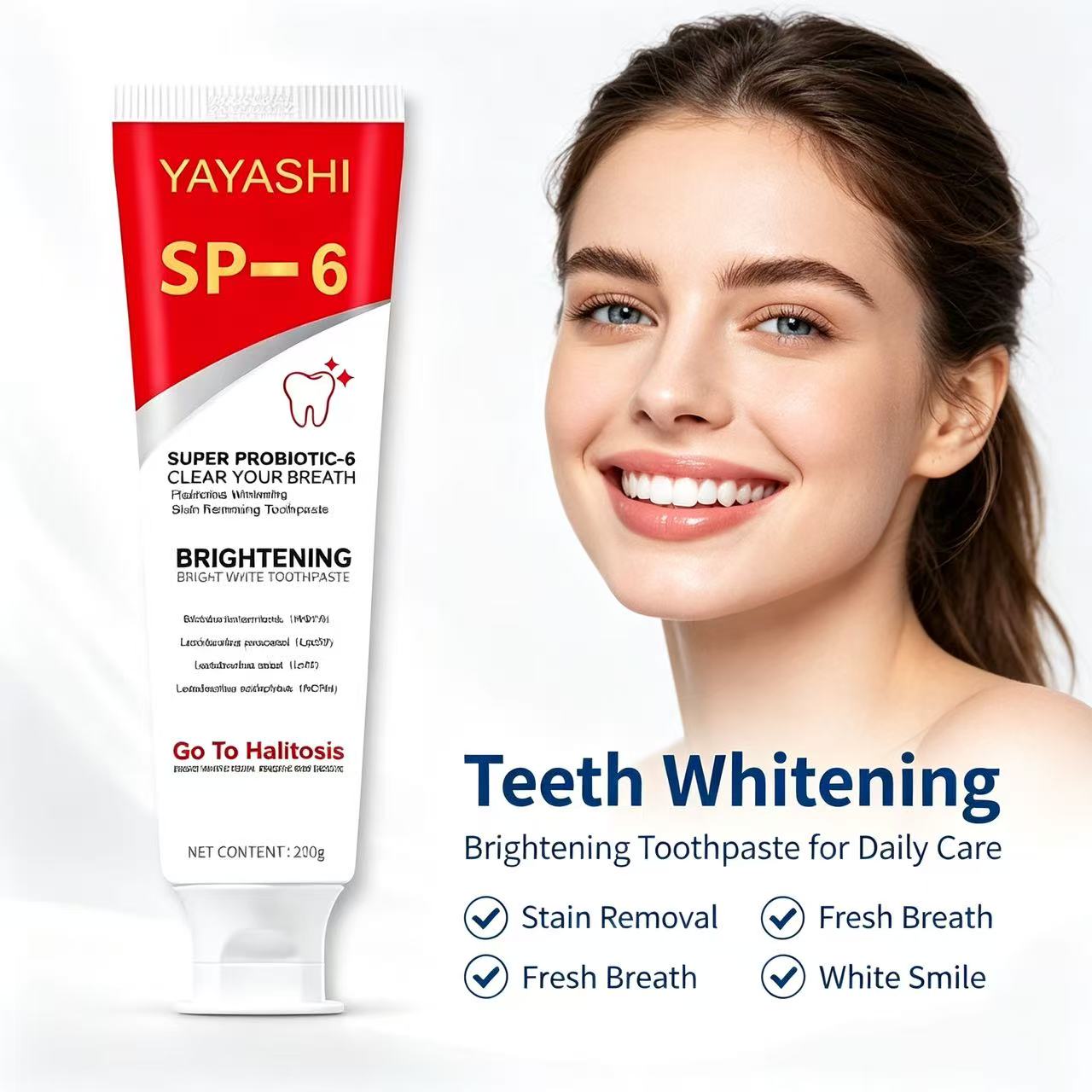 Dentifricio Probiotico Sp-6, M - Teeth Whitening Toothpaste recensione e prezzo