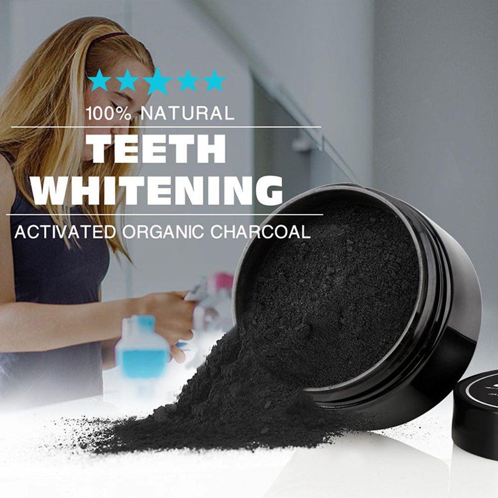 2 tipi di polvere sbiancante p - Teeth Whitening Charcoal Powder recensione e prezzo