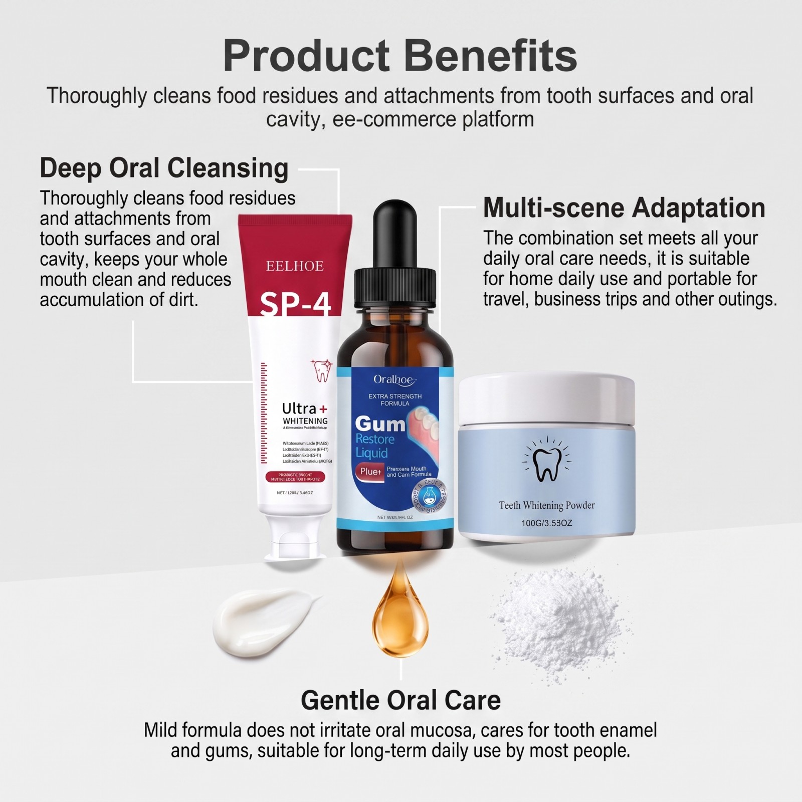 Set Completo per Igiene Orale: - Teeth Whitening Q&M recensione e prezzo
