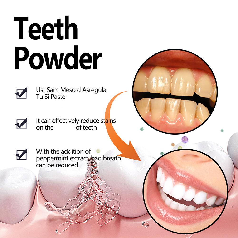 Polvere sbiancante per denti,  - Teeth Whitening Charcoal Powder recensione e prezzo
