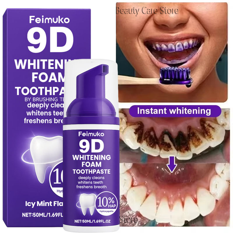Dentifricio sbiancante 9D viol - Teeth Whitening Toothpaste recensione e prezzo
