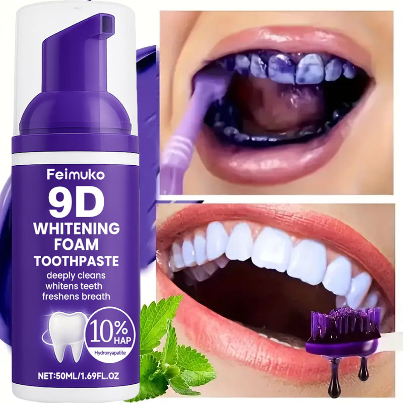 Dentifricio sbiancante 9D viol - Teeth Whitening Toothpaste recensione e prezzo