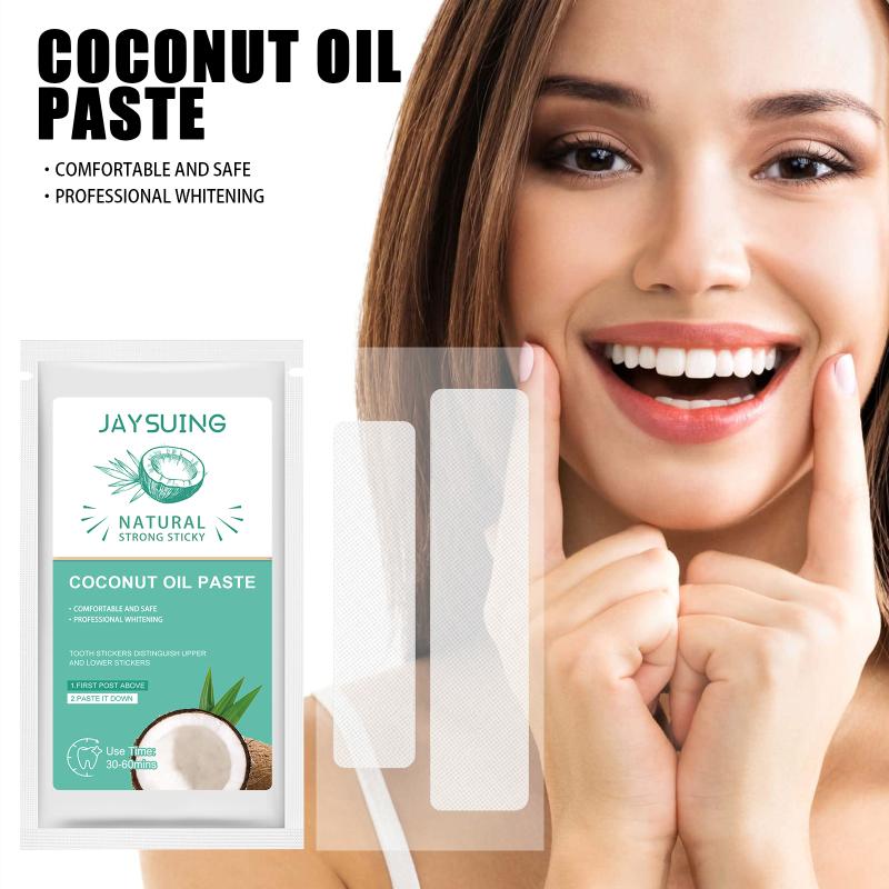 Strisce sbiancanti all'olio di - Teeth Whitening With Coconut Oil recensione e prezzo
