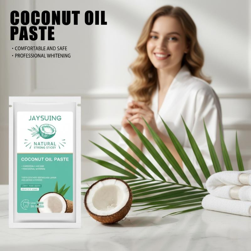 Strisce sbiancanti all'olio di - Teeth Whitening With Coconut Oil recensione e prezzo