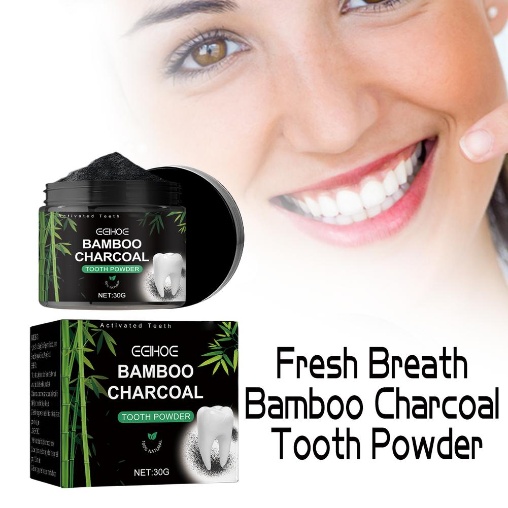 Polvere Sbiancante per Denti,  - Teeth Whitening Charcoal Powder recensione e prezzo
