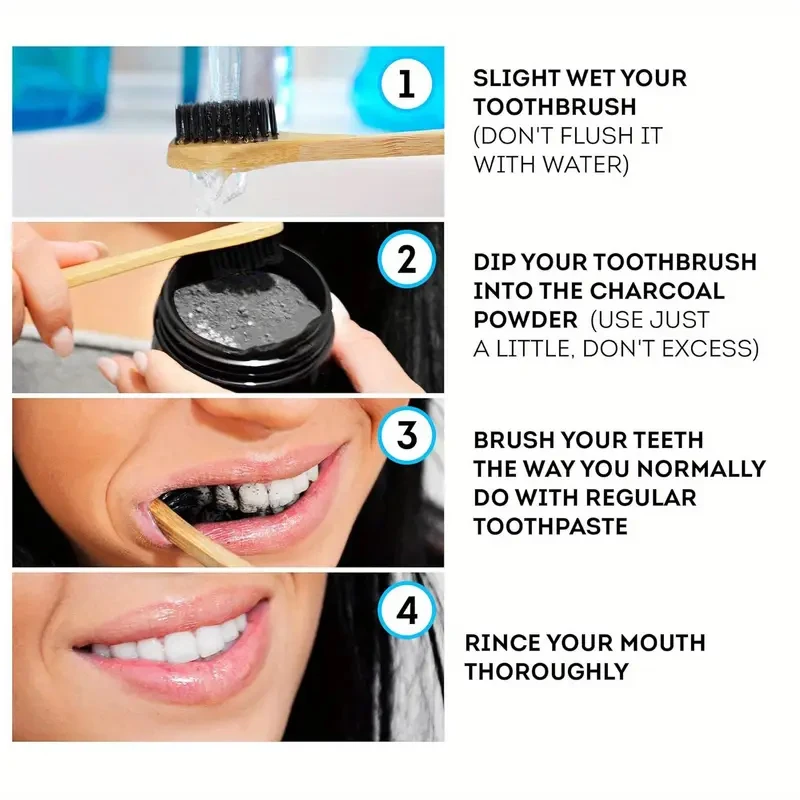 Polvere sbiancante schiarente  - Teeth Whitening Q&M recensione e prezzo
